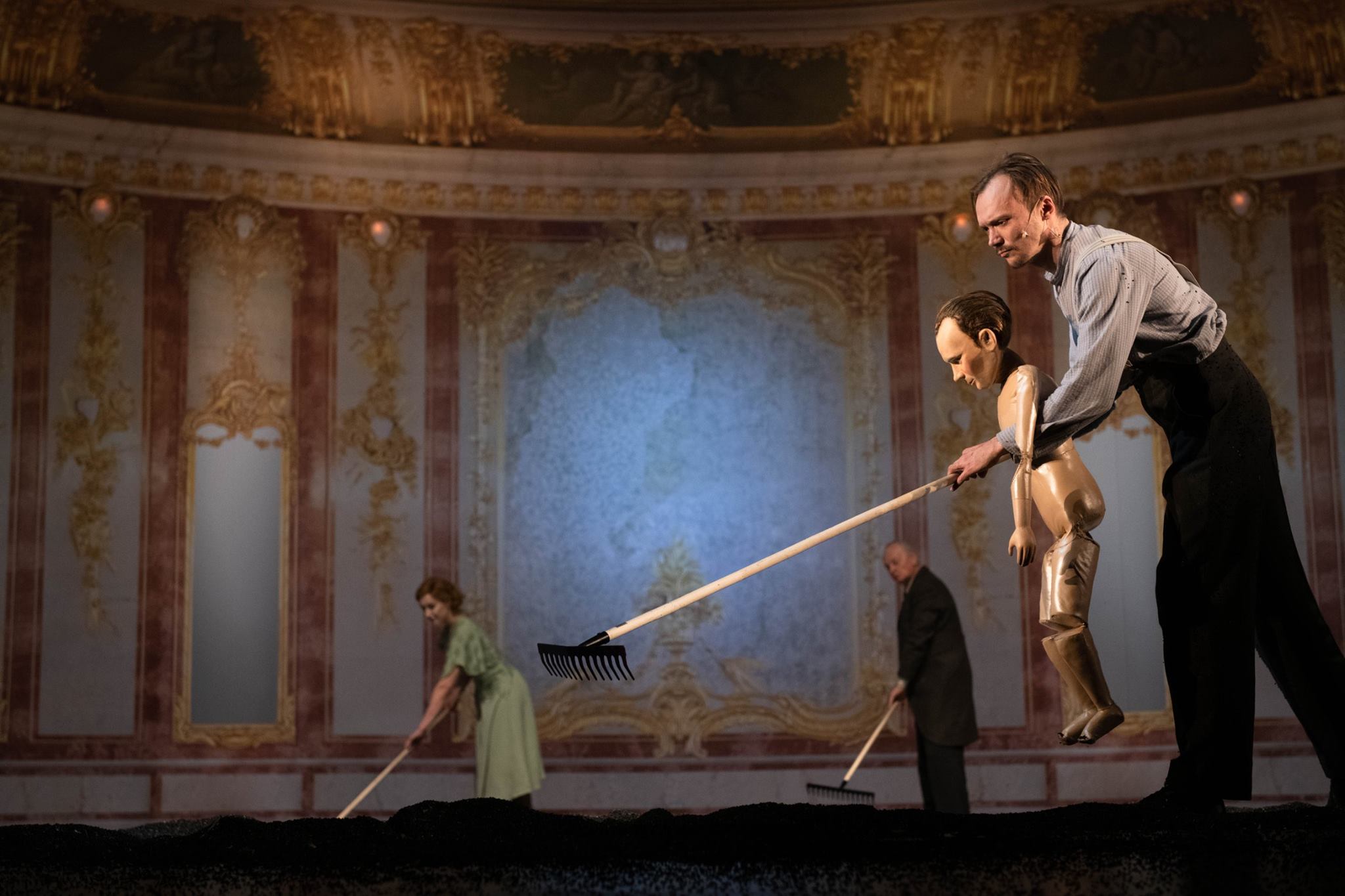 Skats no izrādes "Baltiešu gredzens" // Foto – Kristaps Kalns