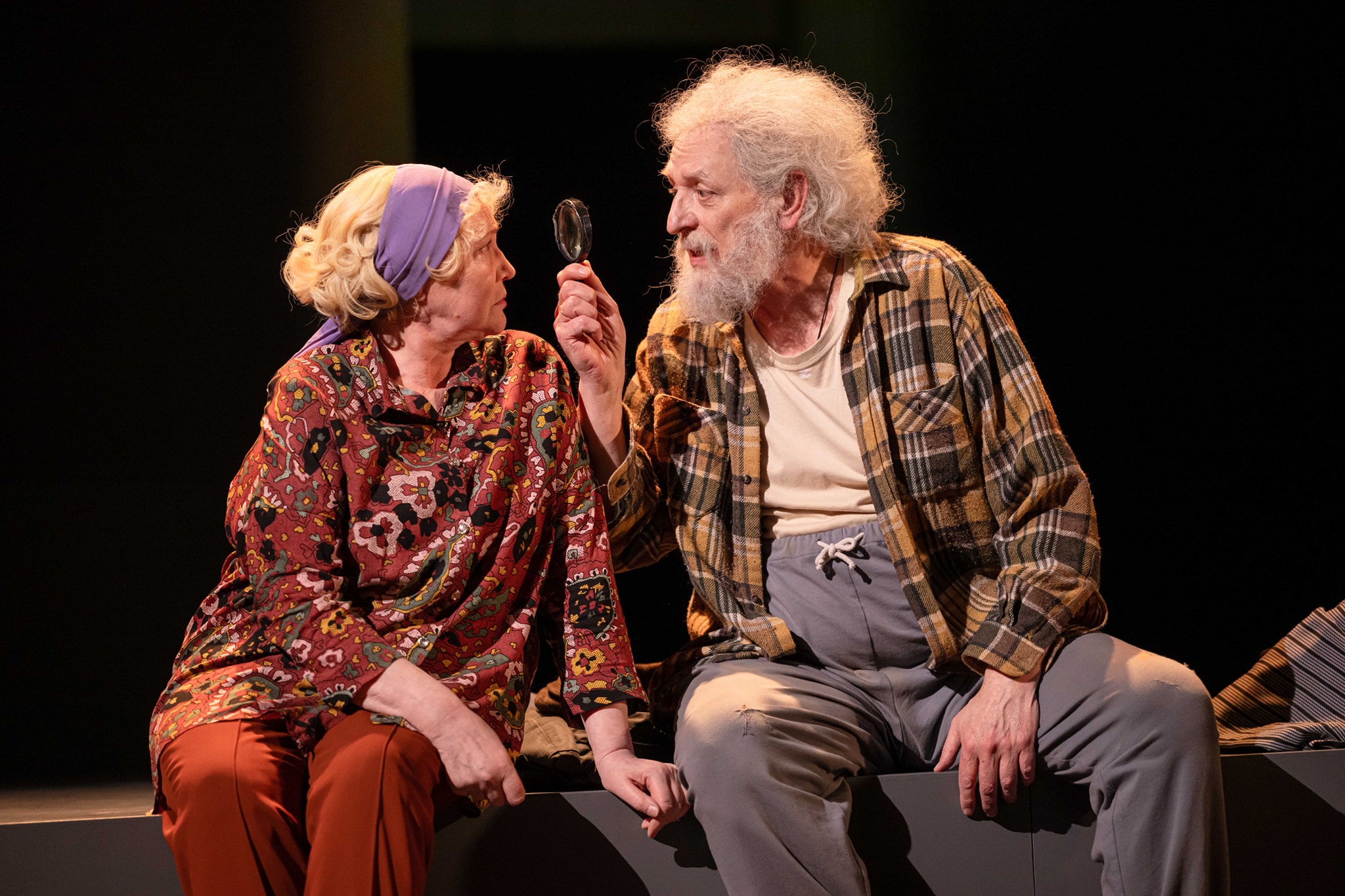 Zuzanna Bertolde – Lāsma Kugrēna, Jānis Bertolds – Juris Lisners // Foto – Kristaps Kalns