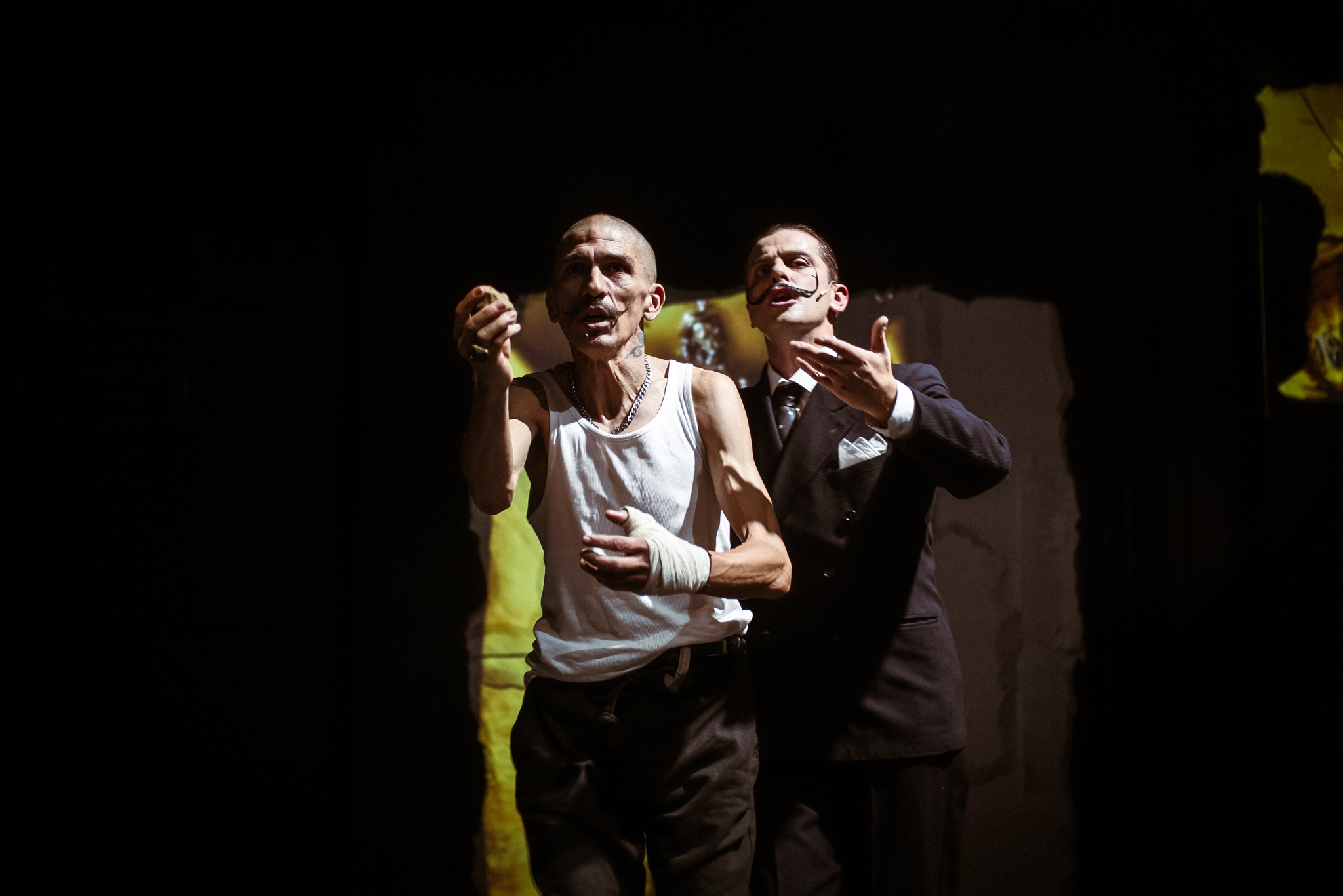 Skats no izrādes "Dalī auss" // Foto – Elizabete Bethere