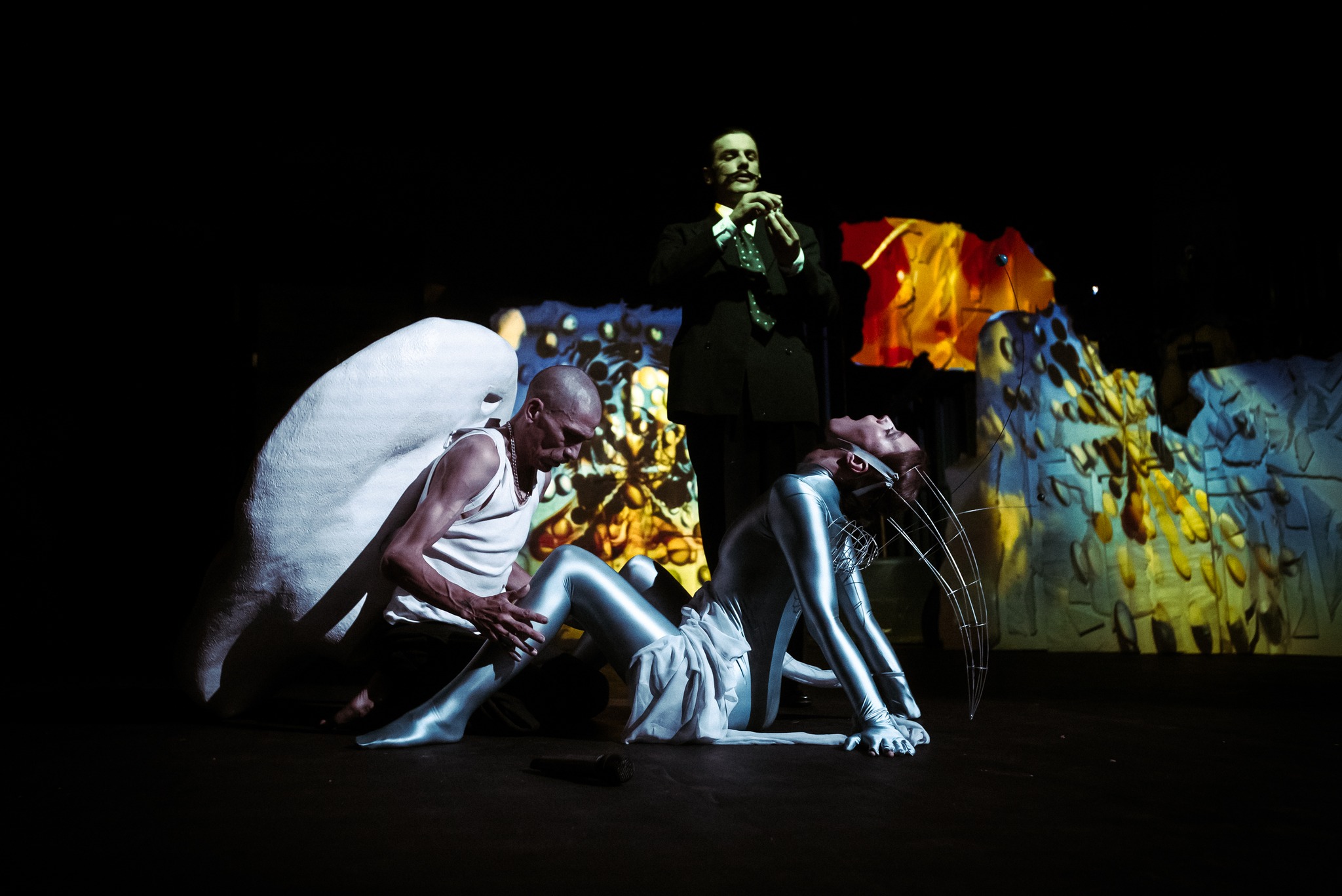 Skats no izrādes "Dalī auss" // Foto – Elizabete Bethere