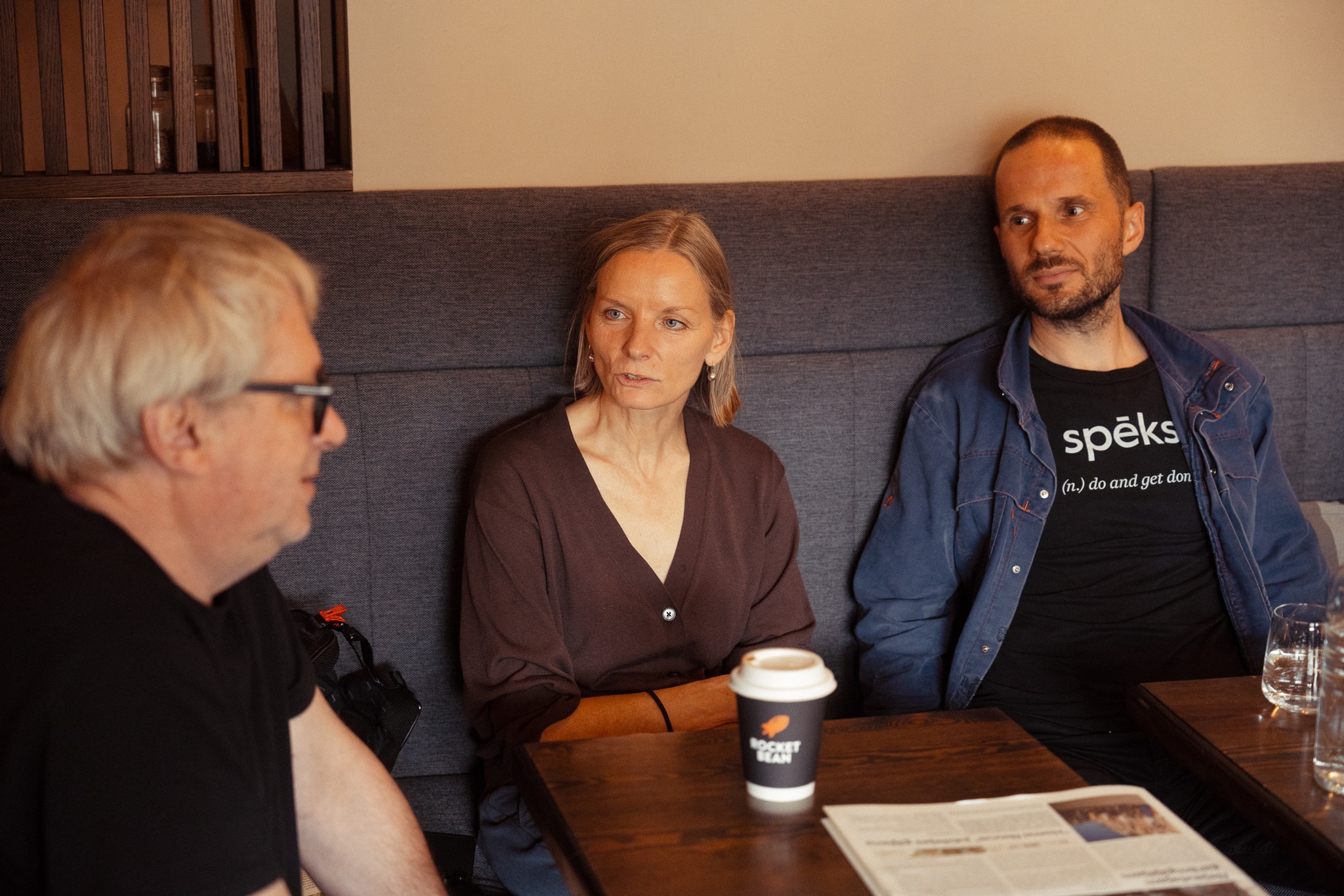 Skats no kuratoru diskusijas "Festivāls kā kultūras procesa daļa" // Festivāla "Homo Novus" publicitātes foto