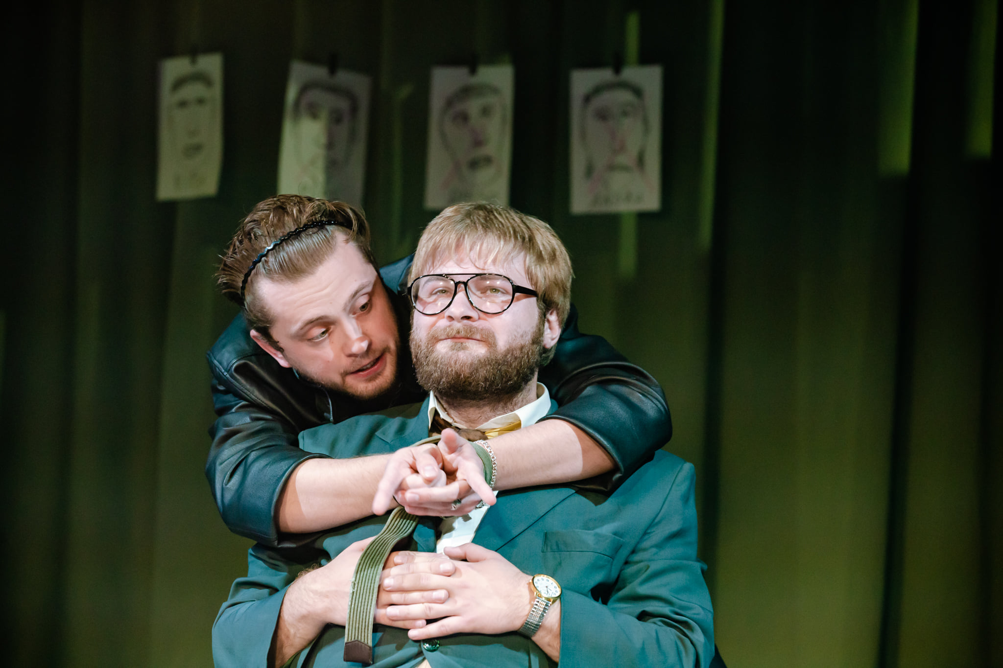 Skats no izrādes "Džeks Uzšāvējs" (2020, DDT, rež. P. Pļavniece) // Publicitātes foto