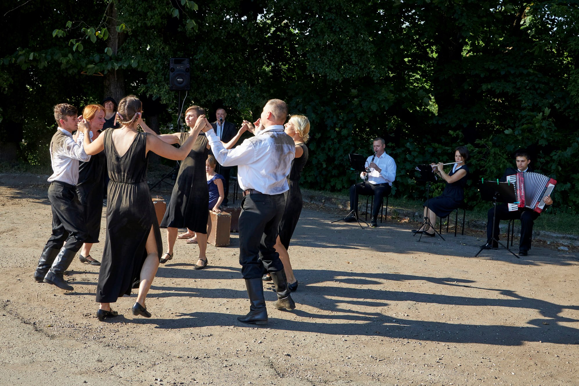 Skats no izrādes "Mans kaimiņš ebrejs" // Publicitātes foto