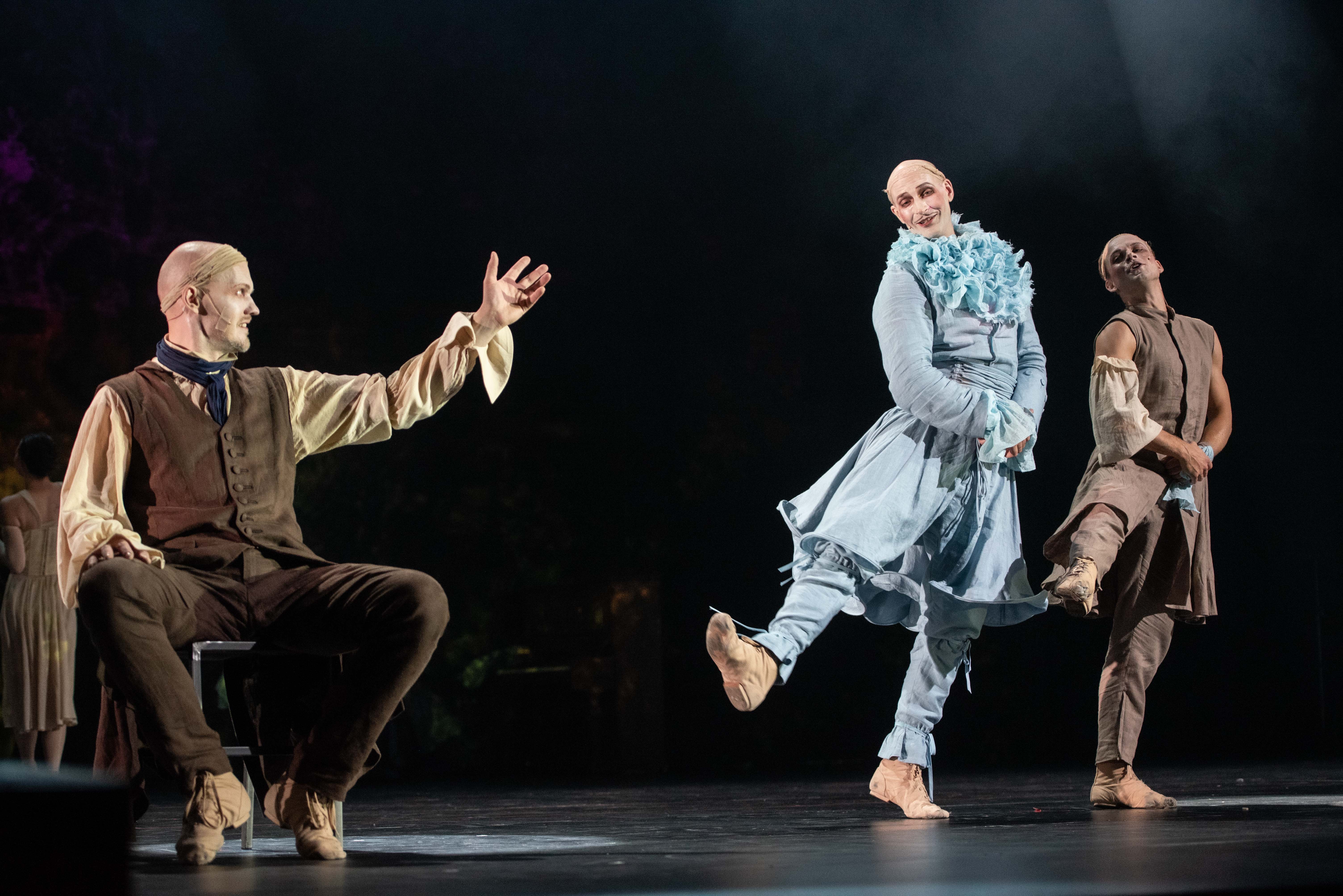 Skats no izrādes "Ferdinands un Luīze" // Foto – Kristaps Kalns