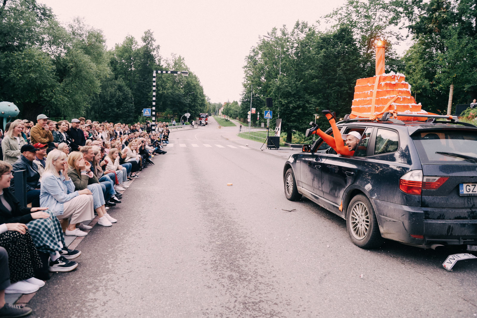 Skats no VVTF dzimšanas dienas svinībām "Desmit reizes vasara" // Foto – Lita Millere