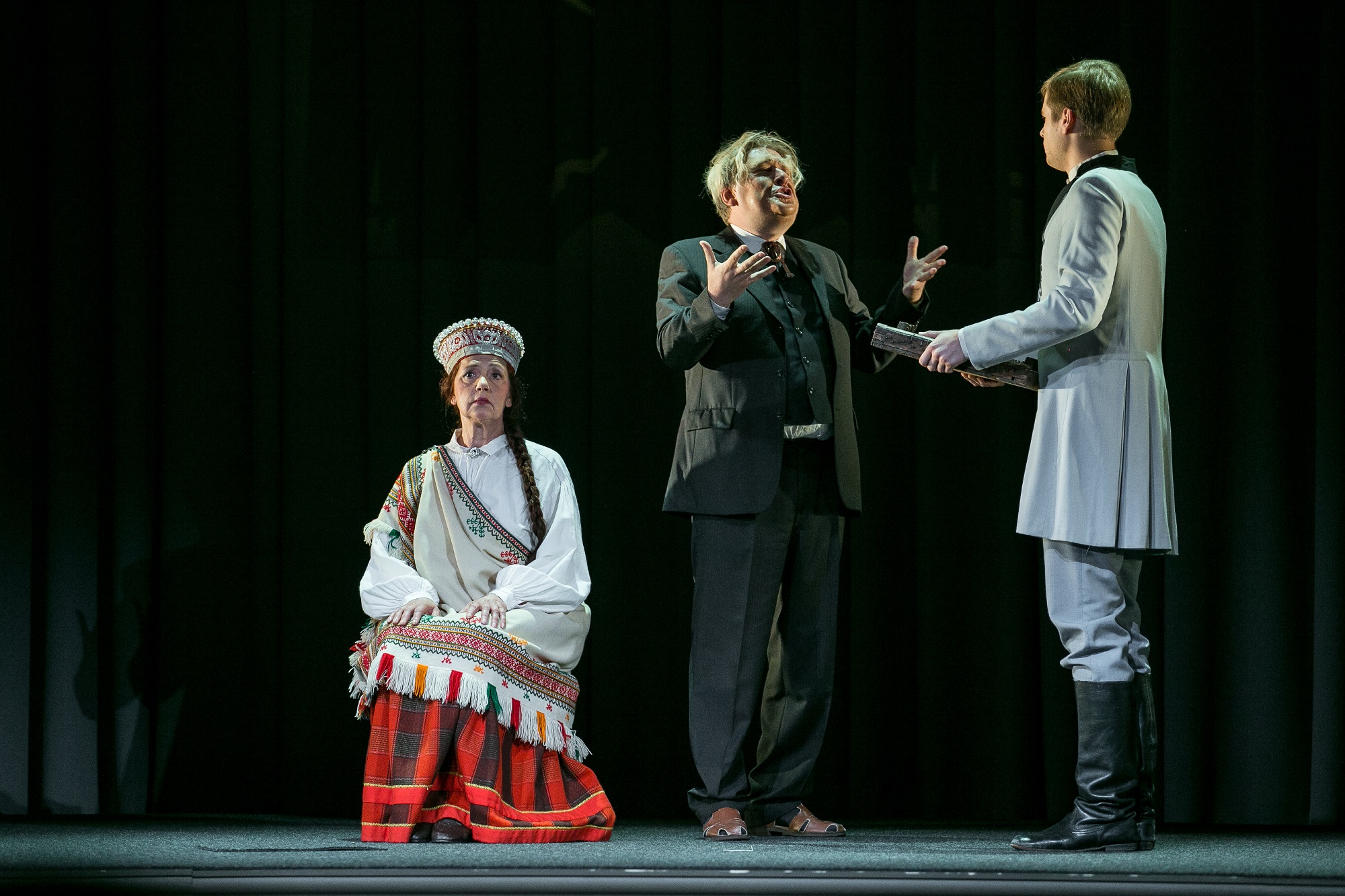 Skats no VDT izrādes "Lūcis" // Foto – Matīss Markovskis