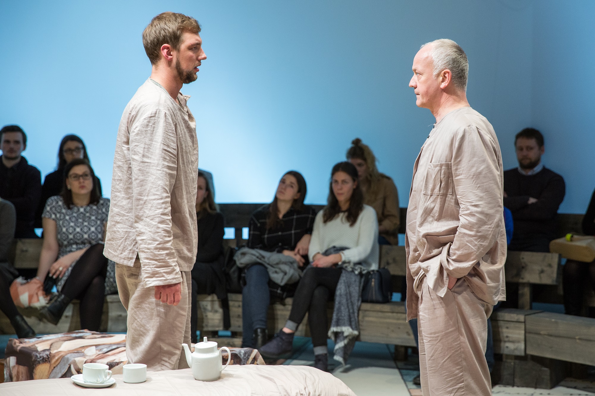 Krustiņš – Rihards Jakovels, Roplainis – Tālivaldis Lasmanis // Foto – Matīss Markovskis