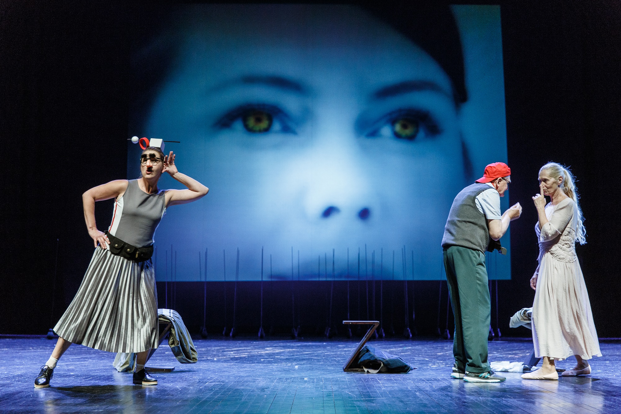 Skats no izrādes "Fantočini noslēpums" // Foto – Matīss Markovskis