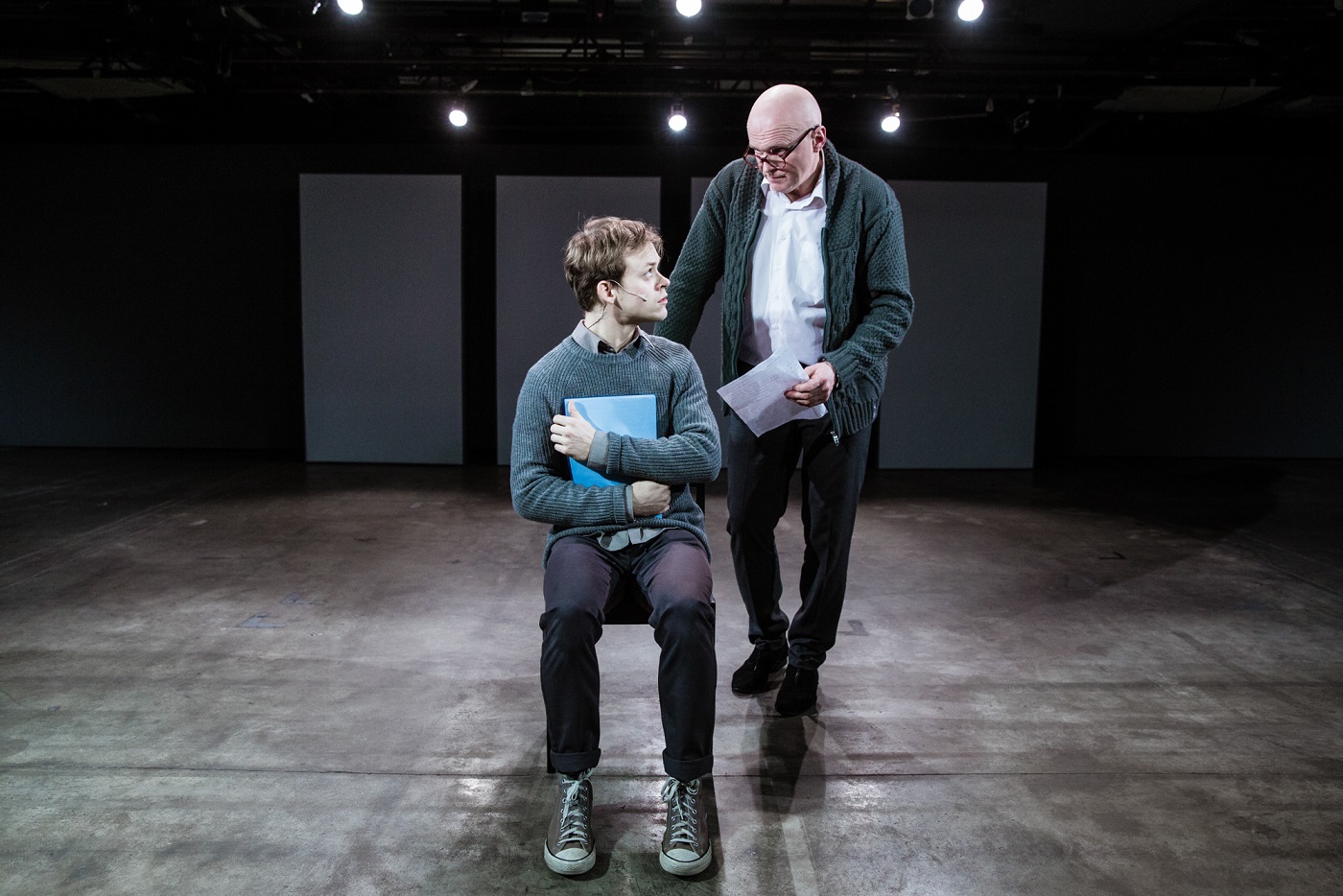 Skats no NT izrādes "Zēns" // Foto – Matīss Markovskis