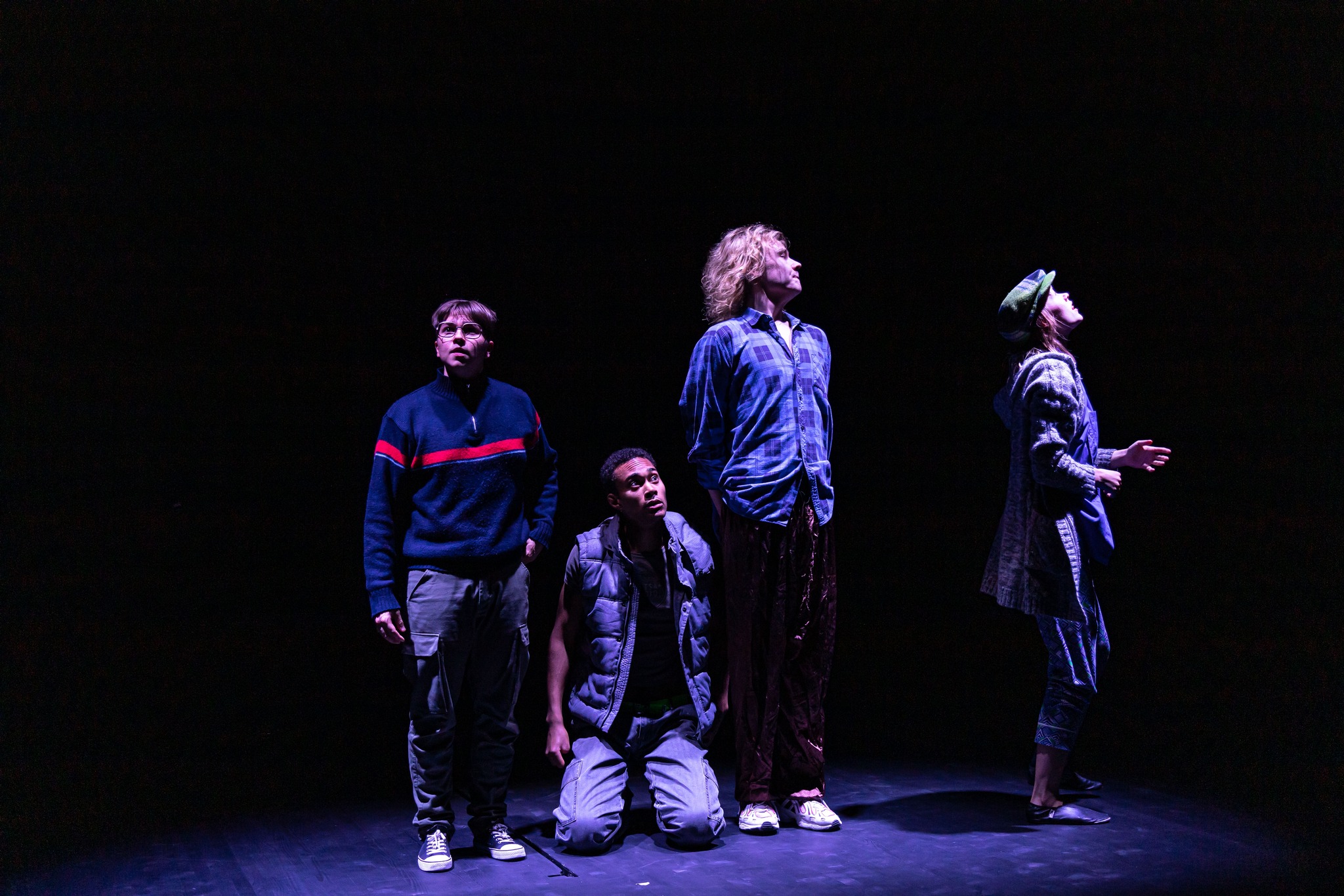 Skats no izrādes “Frankenšteina komplekss” (aut. Kārlis Krūmiņš, MI) // Foto – Aija Melbārde