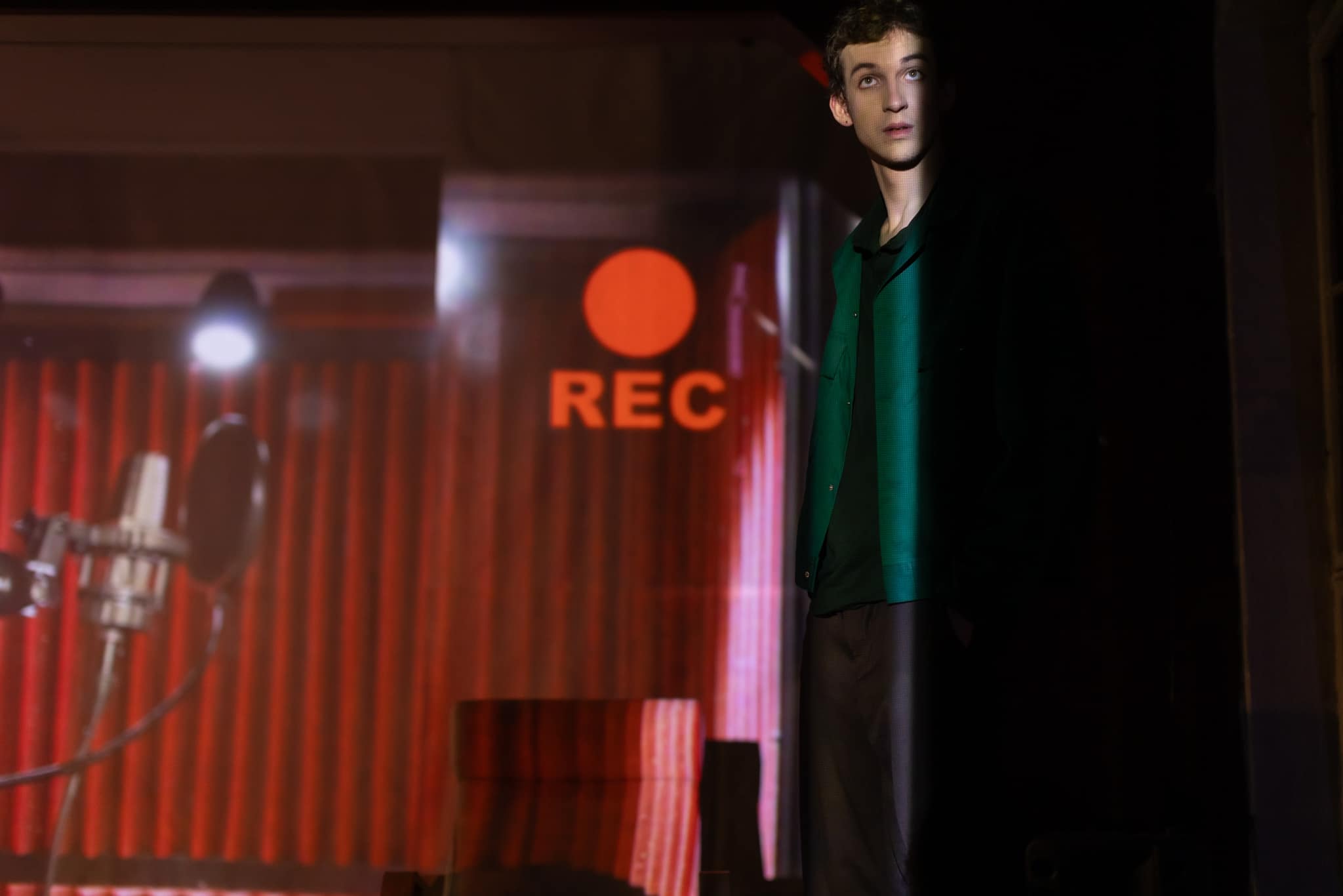 Gerds Lapoška monoizrādē "Goodbye, February!" // Foto – Jānis Deinats