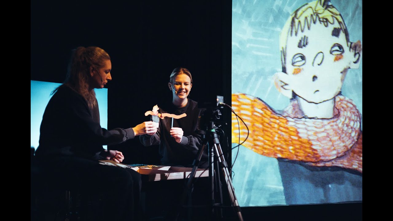 Skats no Latvijas Leļļu teātra izrādes "Sibīrijas haiku" (rež. Valters Sīlis) // Foto – Matīss Markovskis