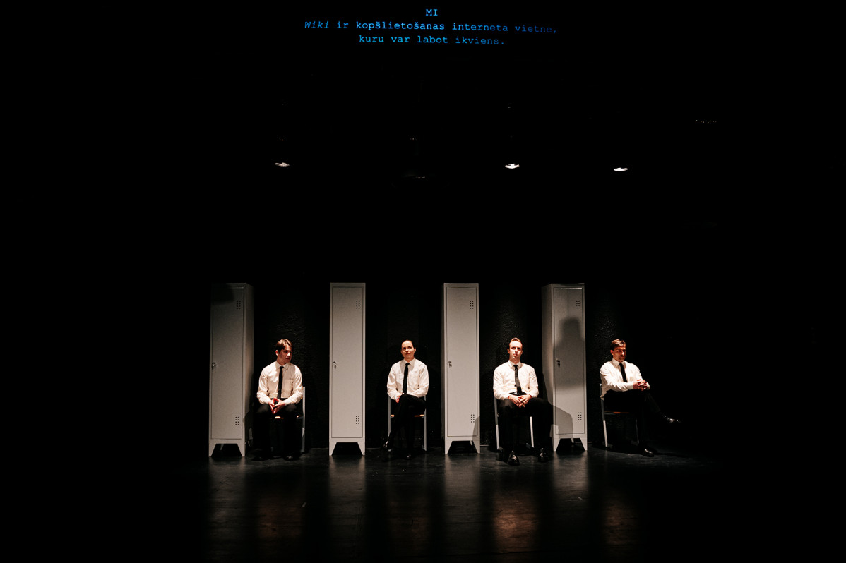 Skats no izrādes "Frankenšteina komplekss" // Foto – Aivars Ivbulis