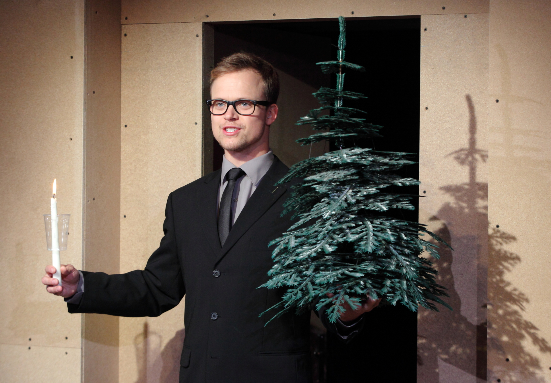 Skats no izrādes ""Veiksmes stāsts" NT // Foto – Agnese Zeltiņa