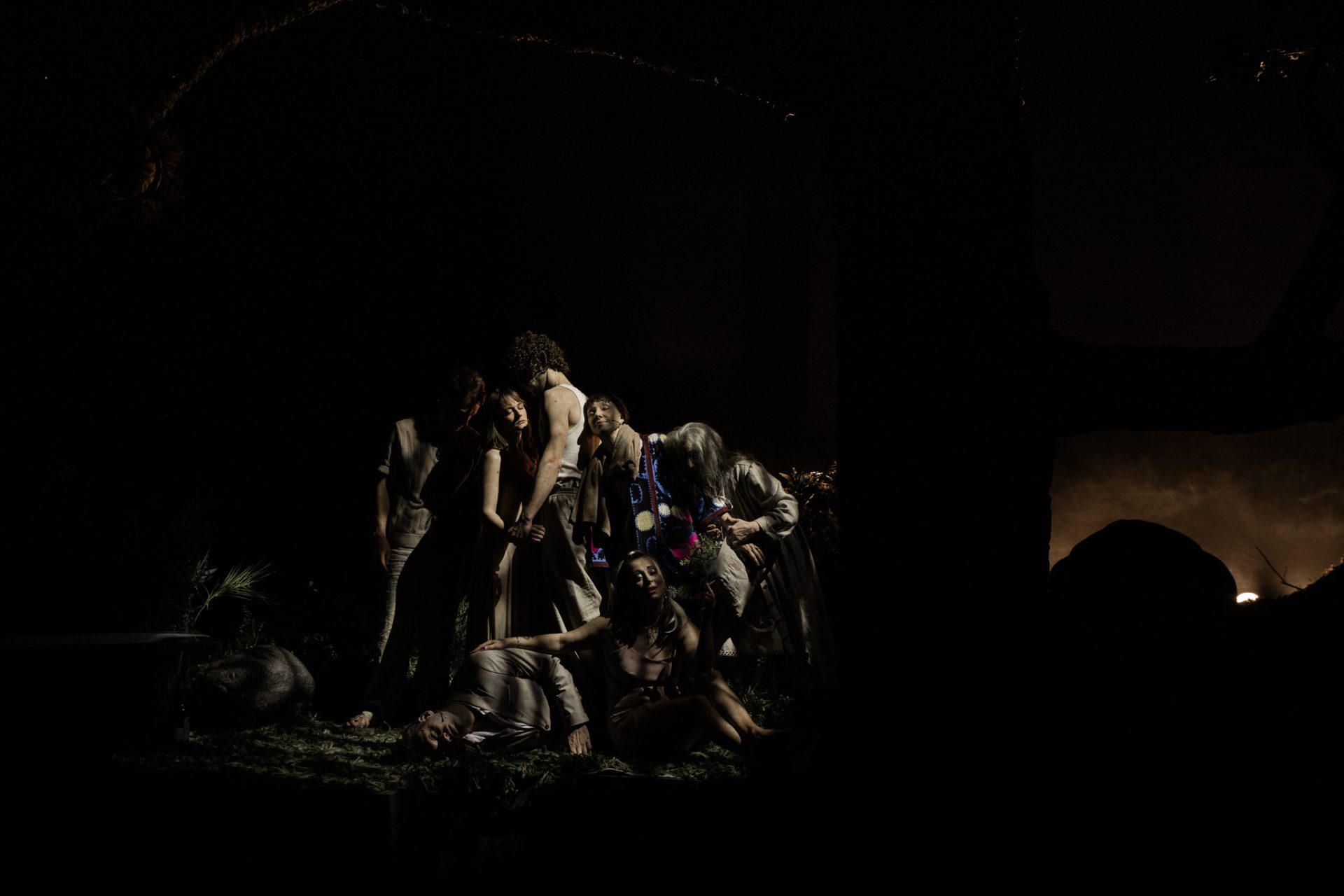 Skats no LT izrādes "Jasmīns" // Foto – Justīne Grinberga