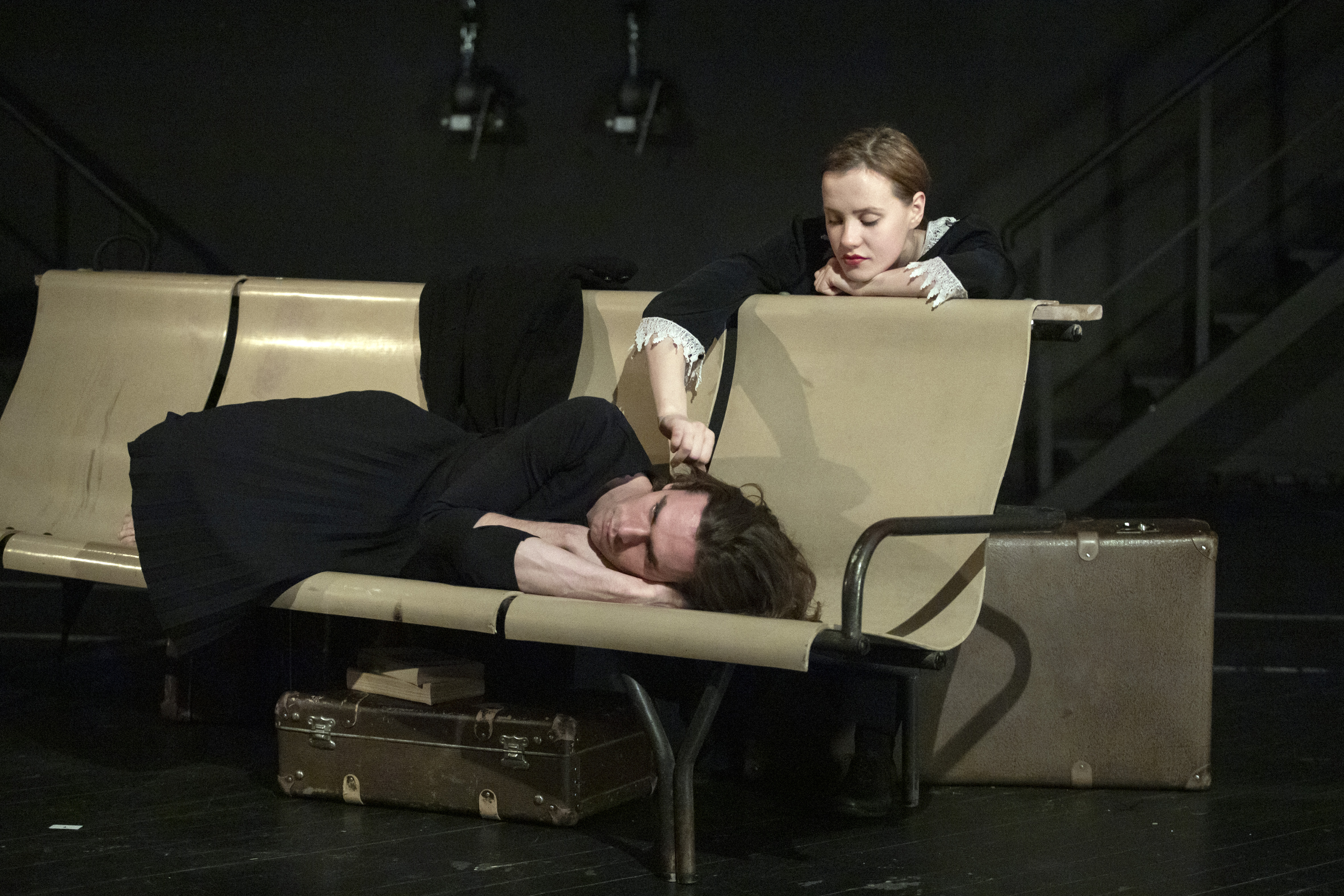 Skats no Rēzeknes teātra "Joriks" izrādes "Rudens sonāte" (2019, rež. M. Eihe) // Publicitātes foto