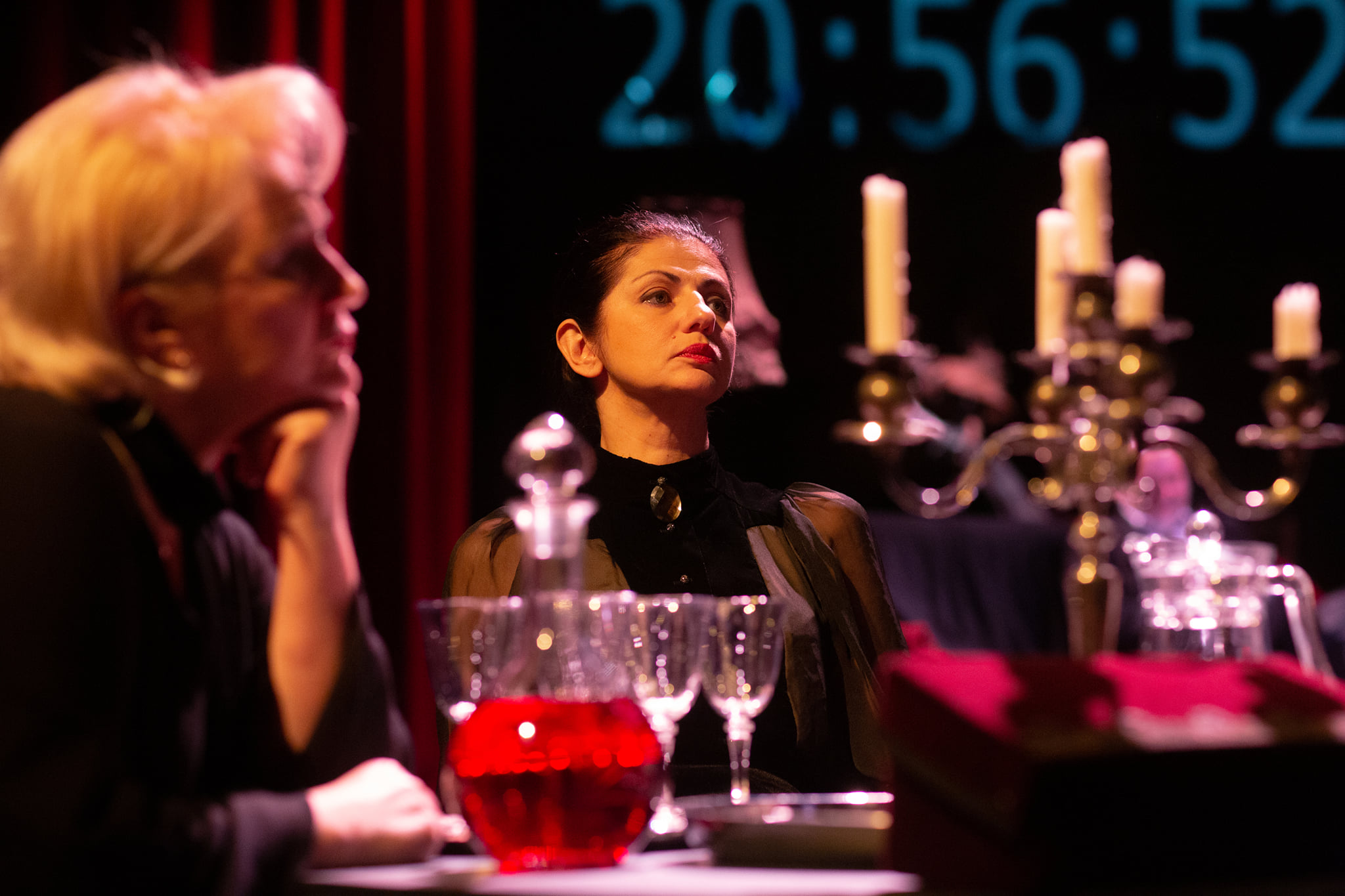 Skats no Daugavpils teātra izrādes "Kaija-2" // Foto - Džeina Saulīte