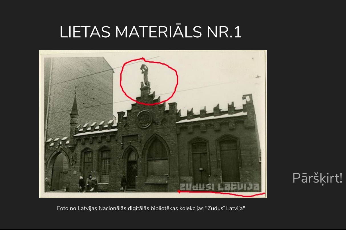 Ekrānšāviņš no Anetes Konstes izrādes-instrukcijas "Noziegums"