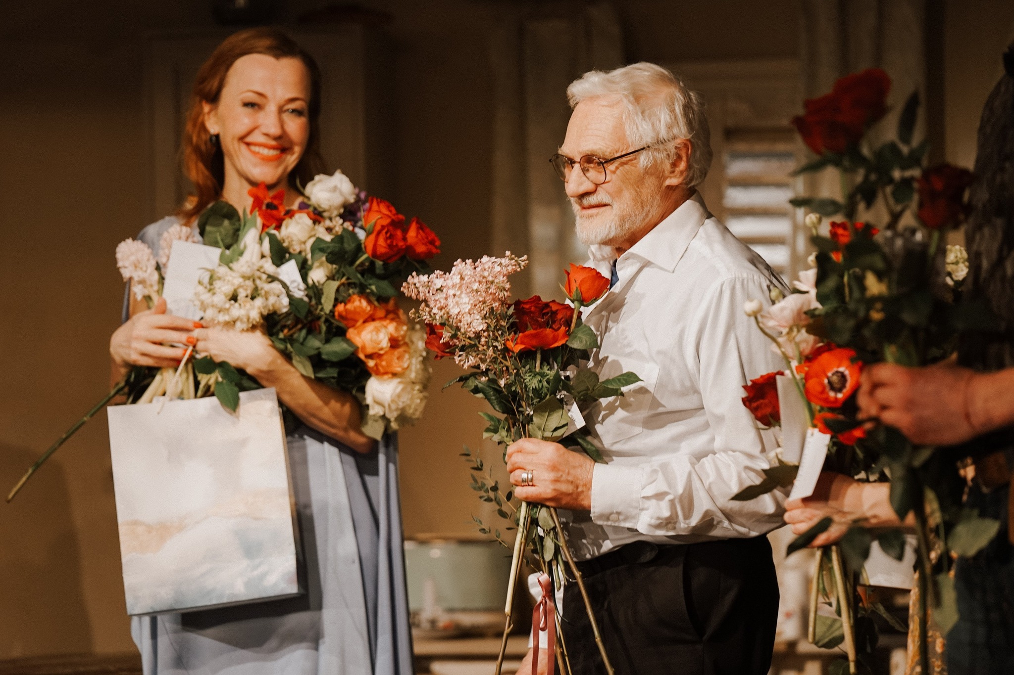 Skats no izrādes "Ilgu tramvajs" pirmizrādes // Latvijas Nacionālā teātra publicitātes foto