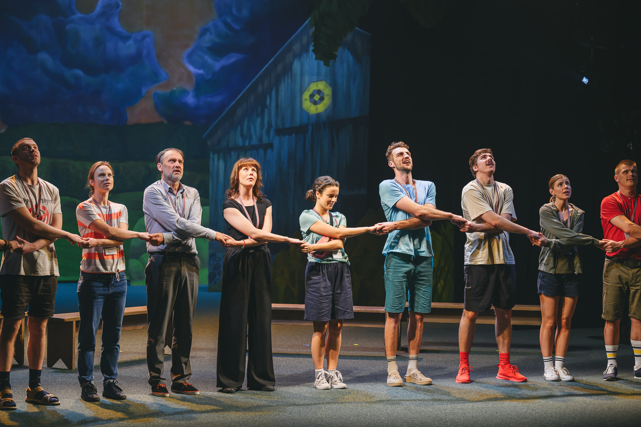 Skats no izrādes "Amerikas latvieši" // Foto – Edgars Pohevičs