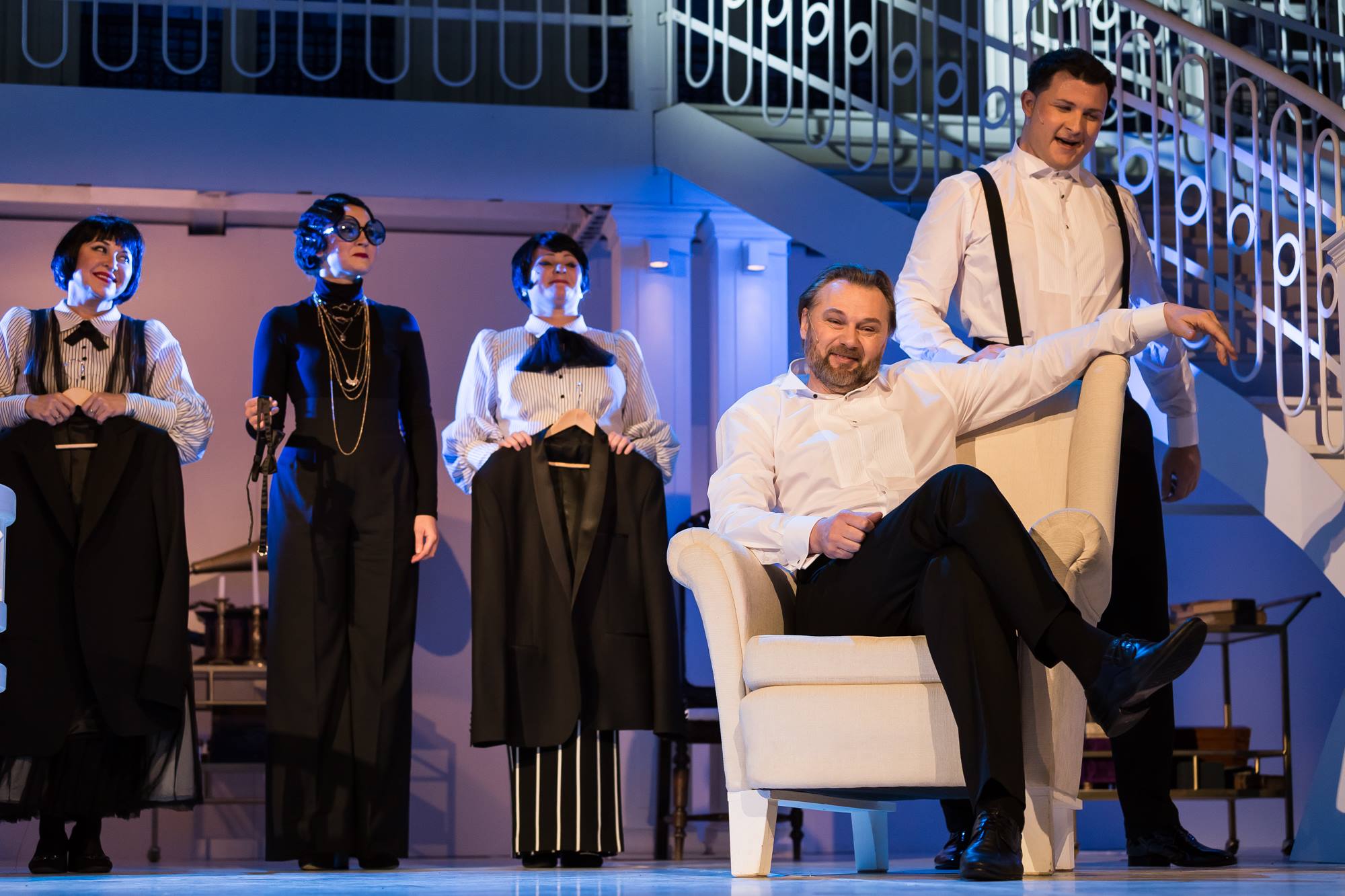 Skats no izrādes "Mana skaistā lēdija" // Foto – Inese Kalniņa