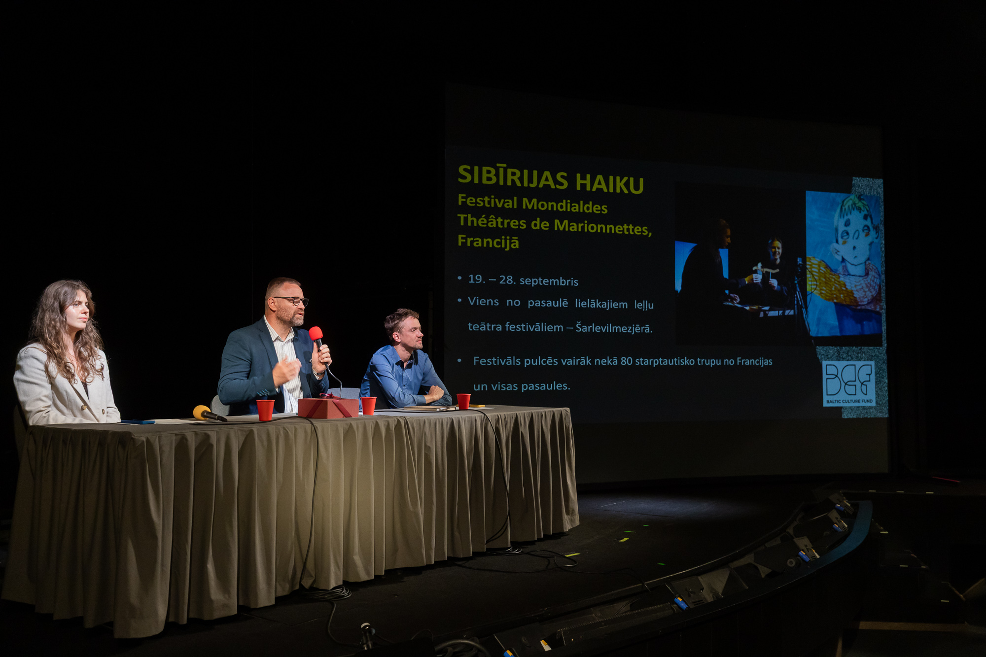 Skats no Latvijas Leļļu teātra 2025./2026. gada teātra sezonas atklāšanas // Publicitātes foto