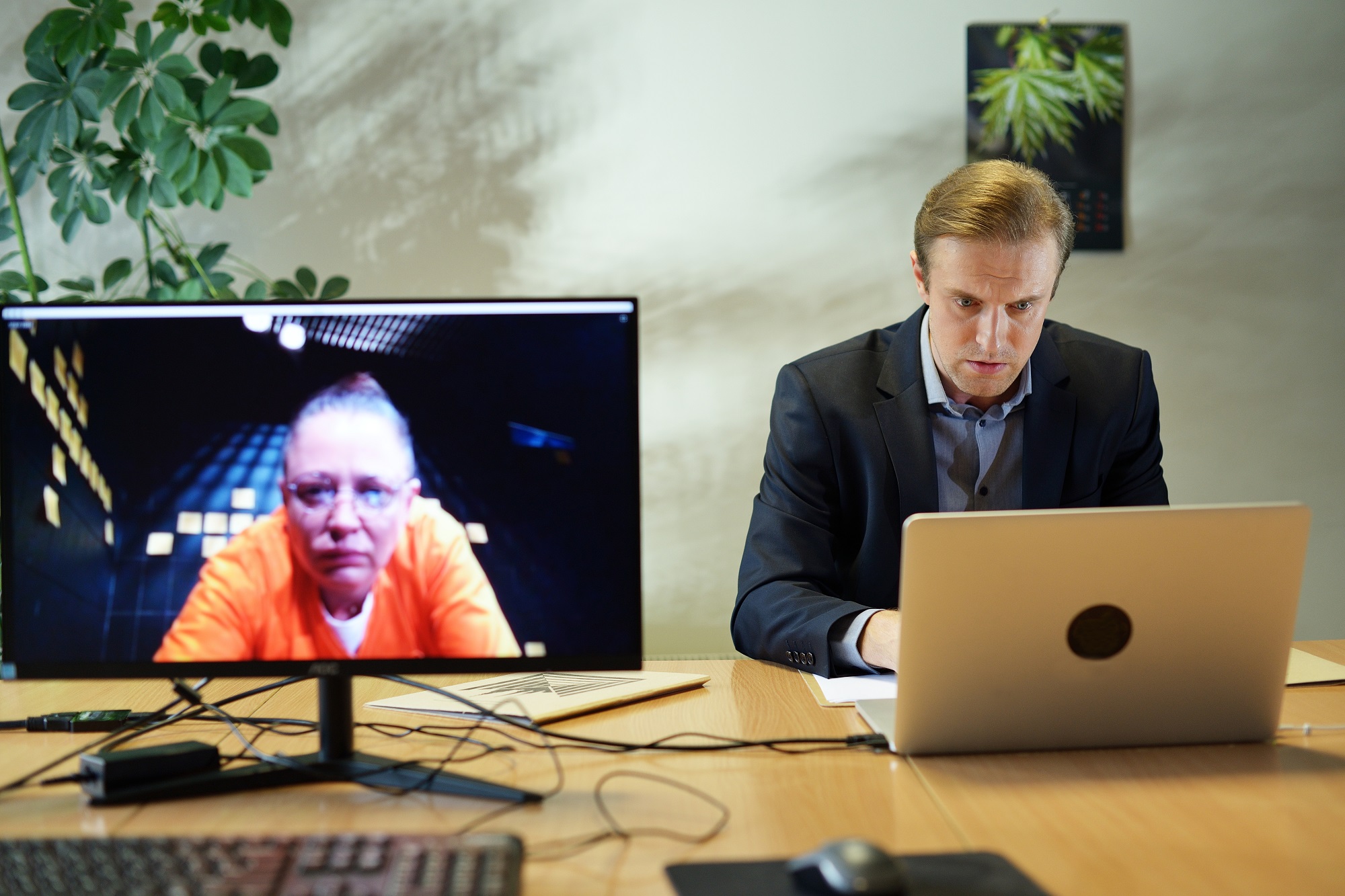 Margarēta – Daiga Kažociņa, Advokāts – Kārlis Reijers // Foto – Margarita Germane