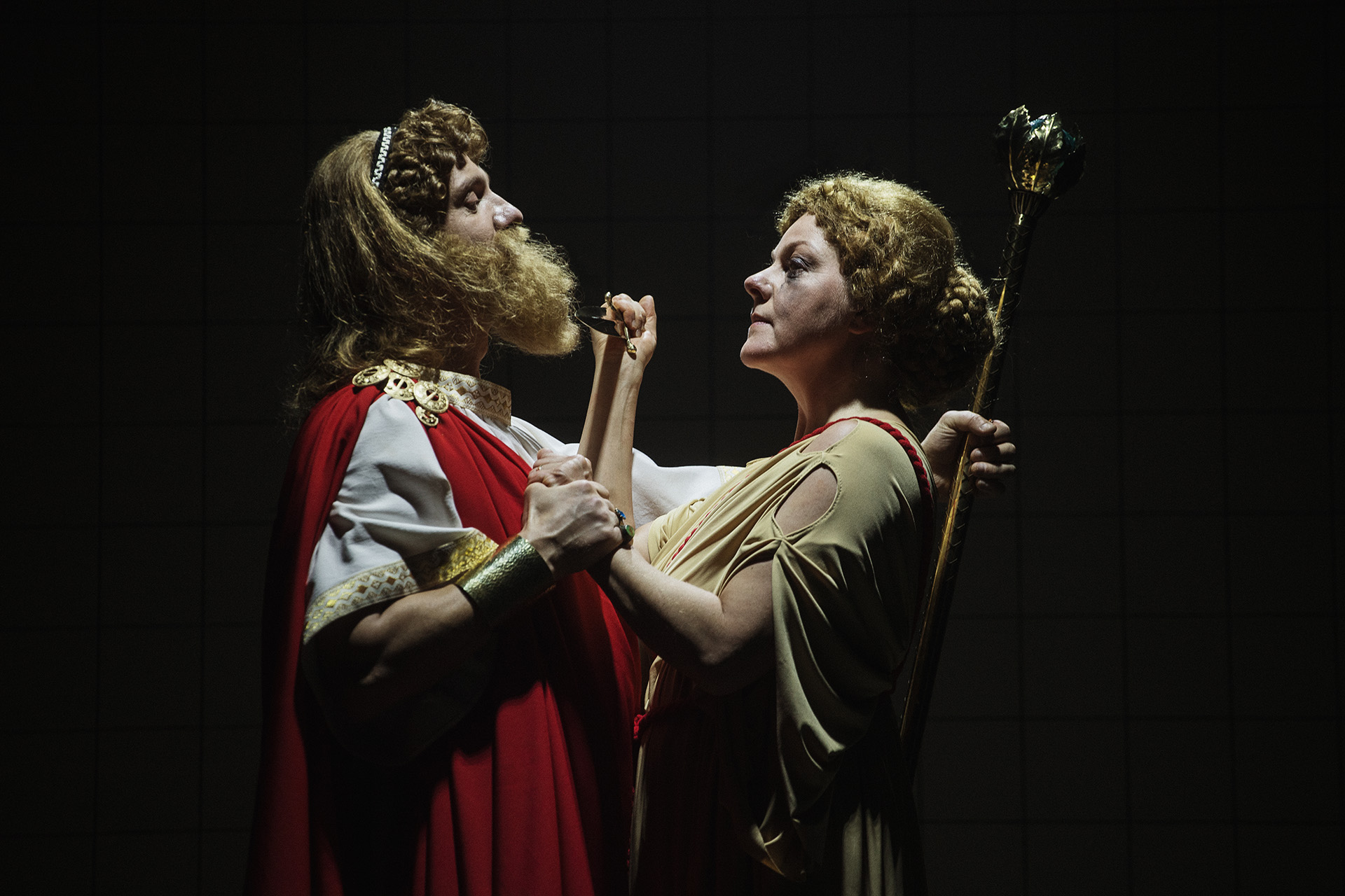 Aigejs – Mārtiņš Liepa, Mēdeja – Māra Mennika // Foto – Matīss Markovskis