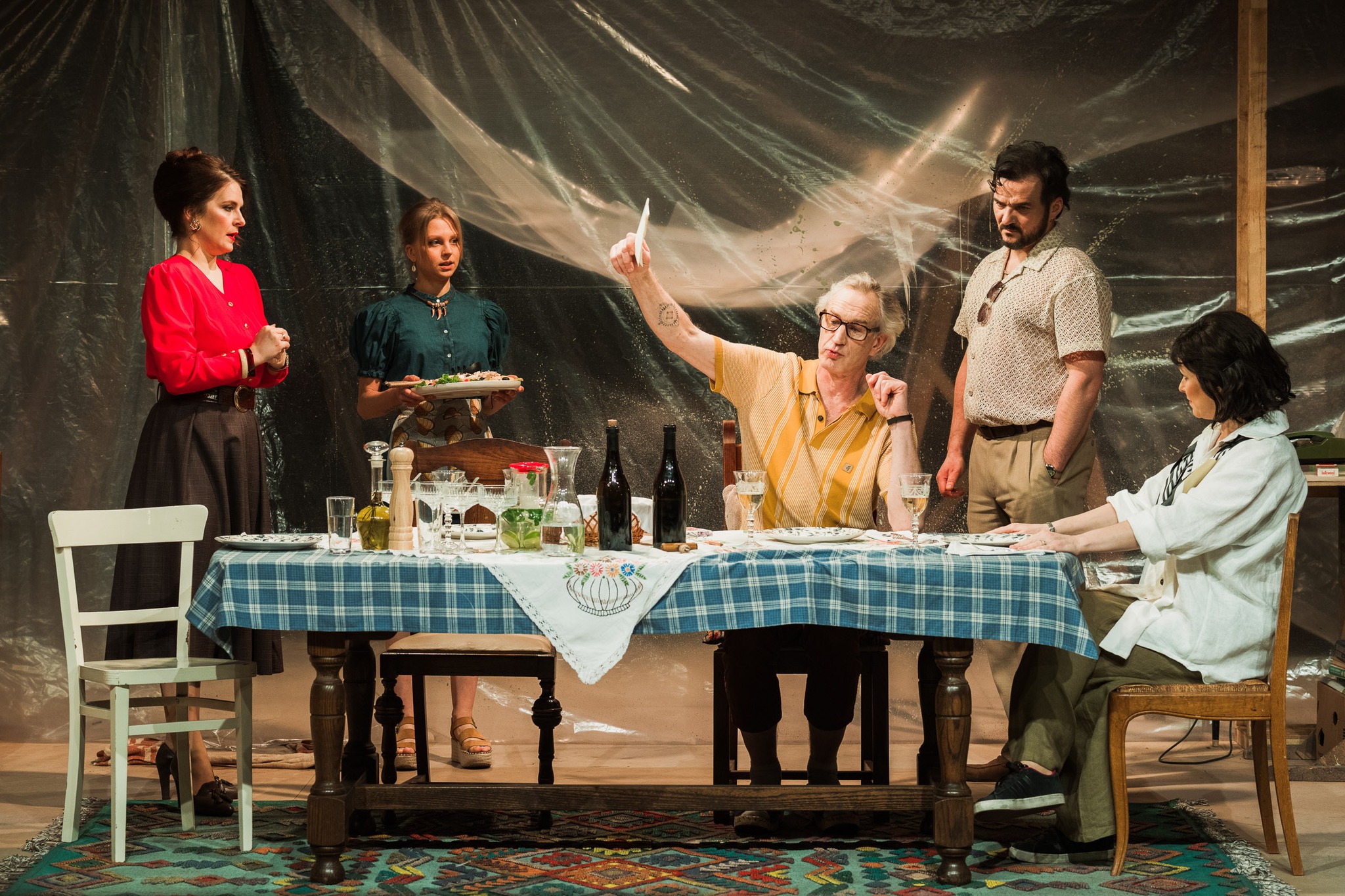 Skats no izrādes "Milzis" // Foto – Mārcis Baltskars