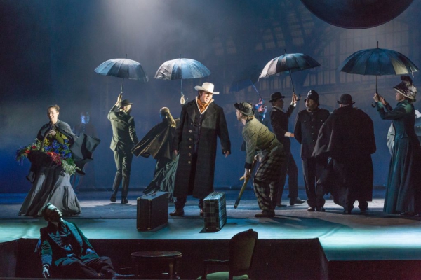 Skats no mūzikla "Bāskervilu leģenda" // Foto – Gunārs Janaitis