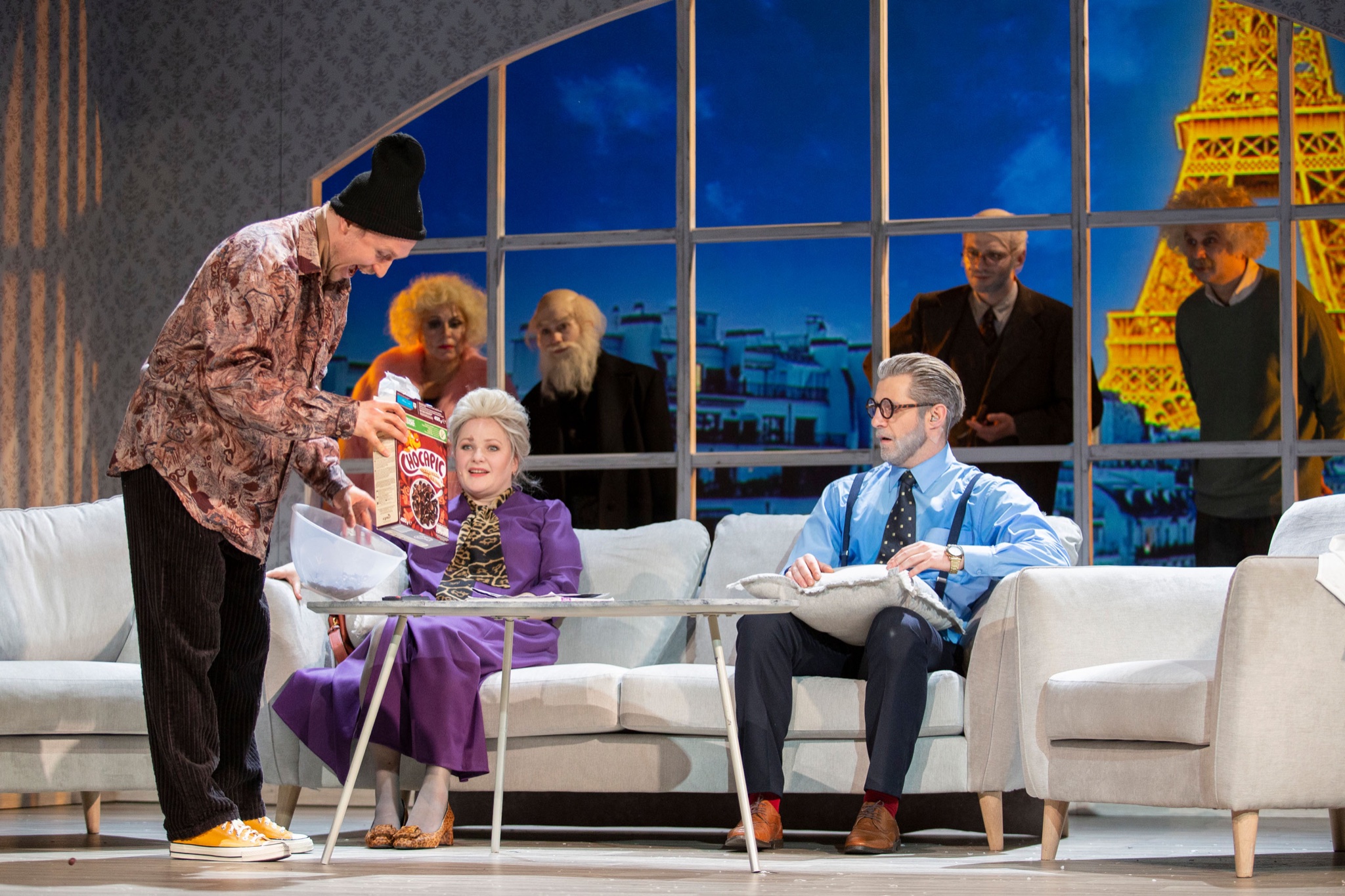 Skats no izrādes "Momo!!!" // Foto –  Inese Kalniņa