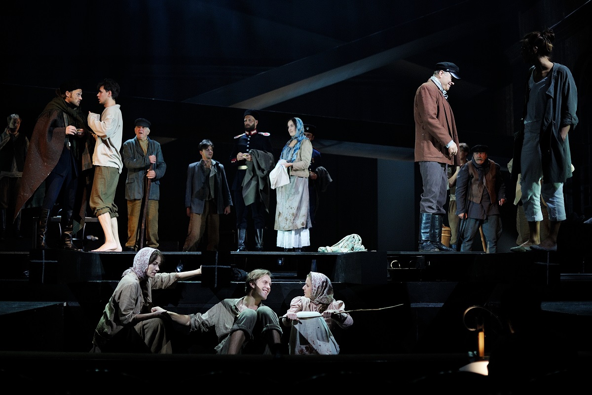 Skats no izrādes "Klūgu mūks" // Foto – Margarita Germane