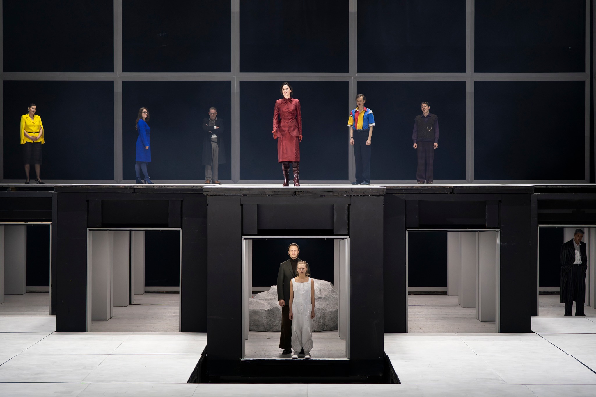 Skats no izrādes "Pirmavots" // Foto – Marko Rass