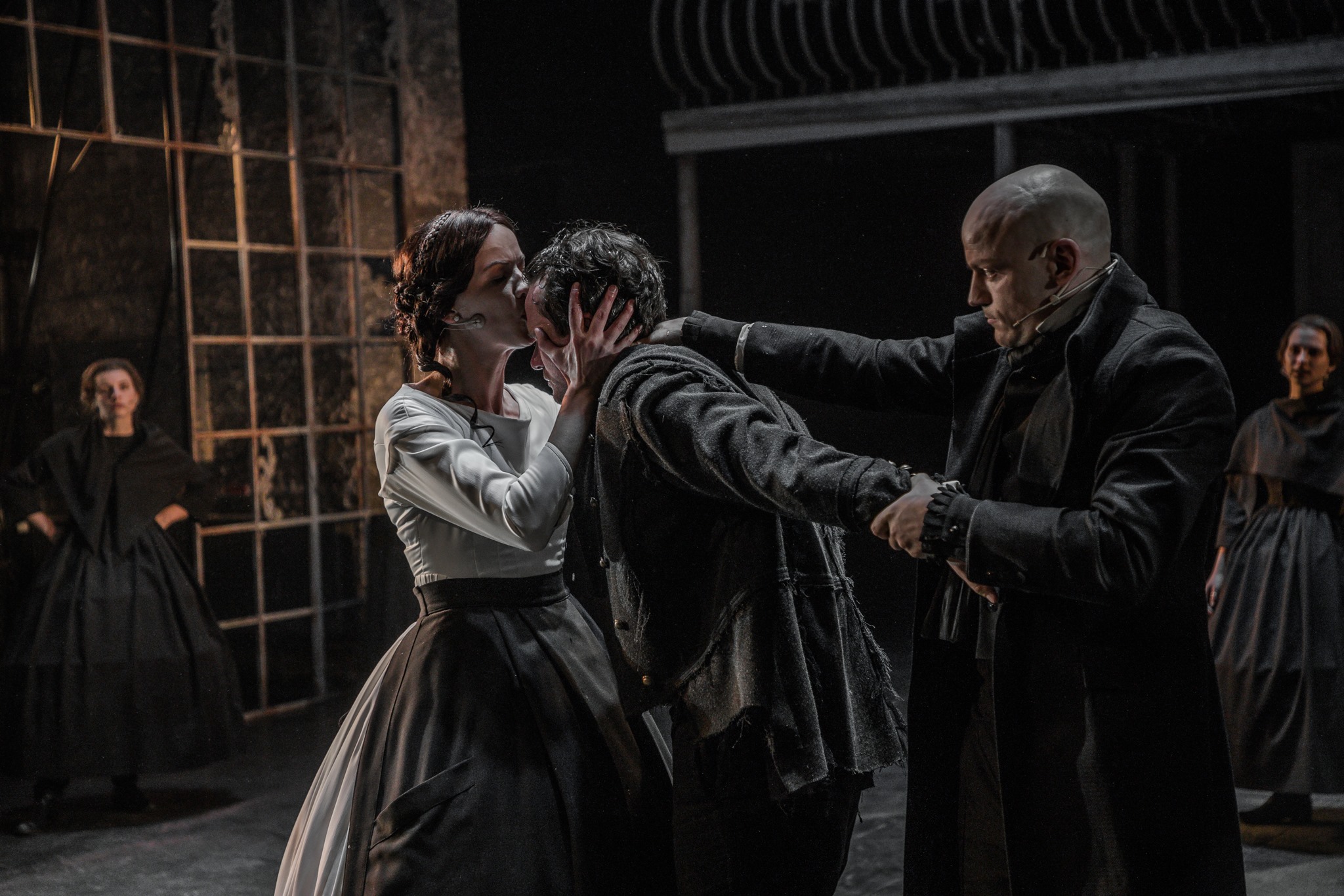 Kristīne – Agnese Jēkabsone, Edgars – Gints Grāvelis // Foto – Justīne Grinberga