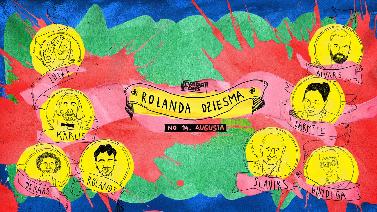 Teātra trupas KVADRIFRONS interaktīvās lo-fi klausāmizrādes publicitātes attēls