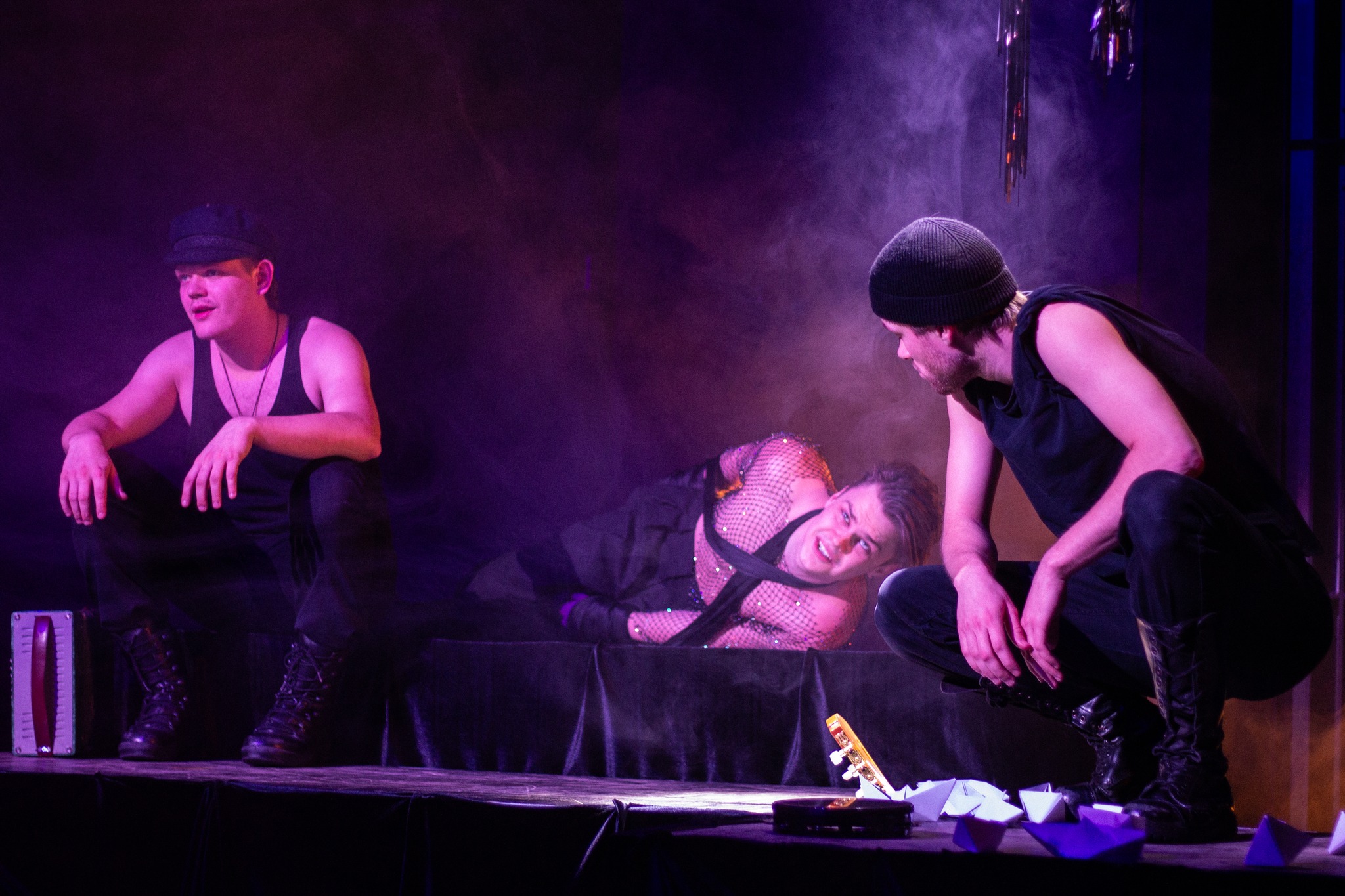 Skats no izrādes "Santakrusa" // Foto – Elīza Māra Kamradze-Tūtere, Marta Kātiņa