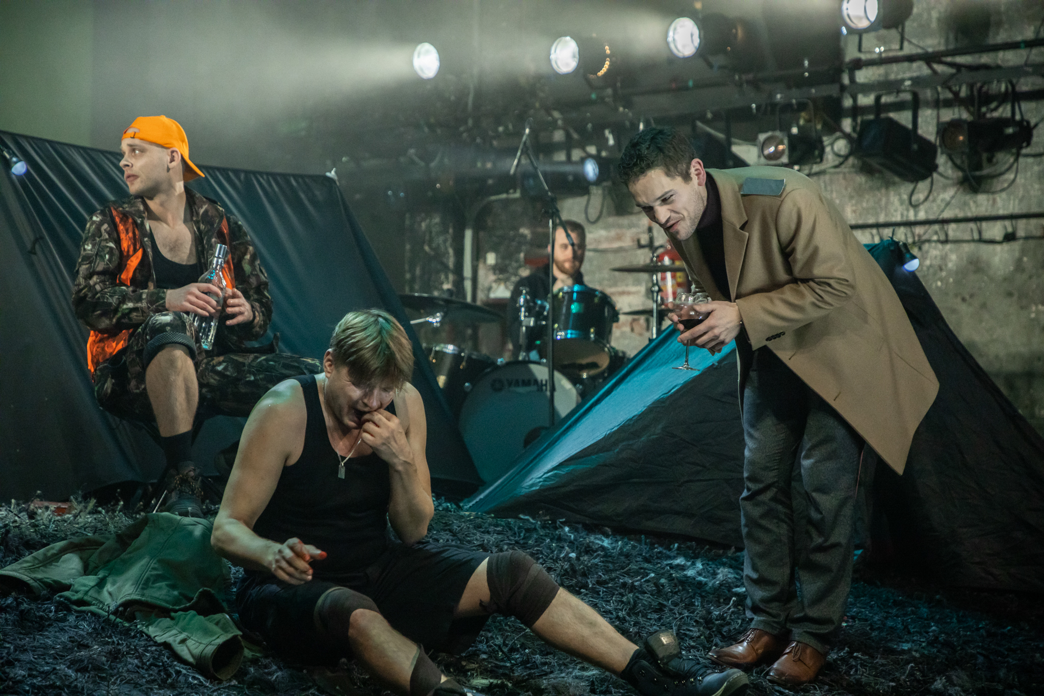 Skats no LT izrādes "Šekspīrs" (rež. Elmārs Seņkovs, komp. Edgars Mākens) // Publicitātes foto