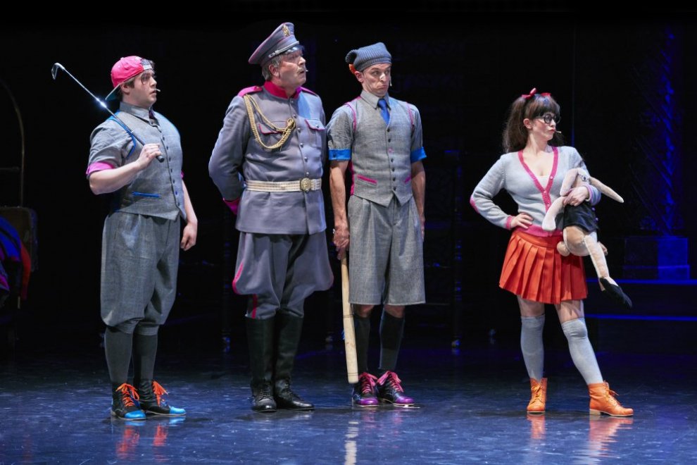 Vašingtons – Igors Nazarenko, Hairems Otiss  – Igors Čerņavskis, Franklins – Aleksejs Korgins, Virdžīnija – Jūlija Berngardte  // Foto – Aigars Altenbergs