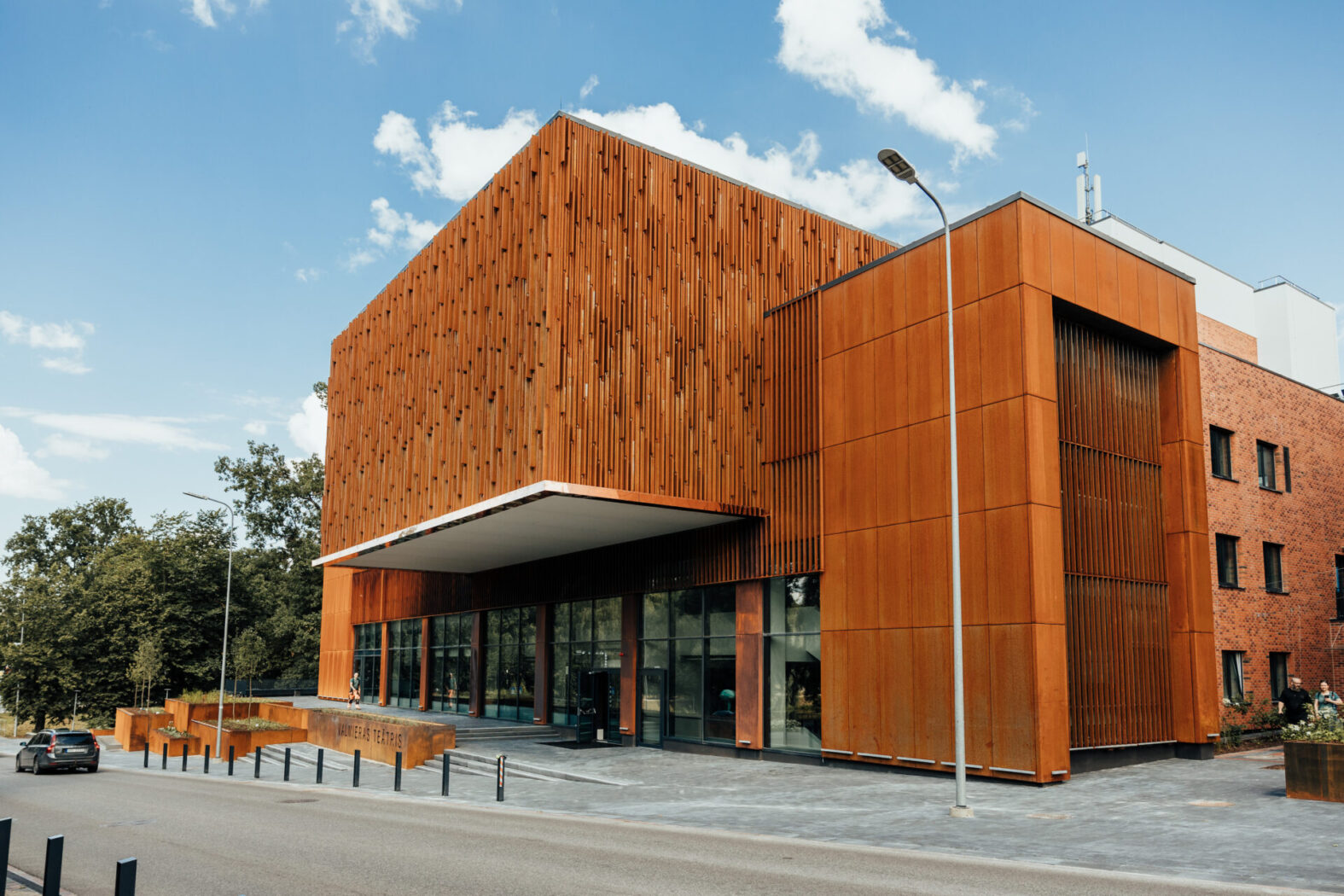 Renovētā Valmieras teātra ēka // Publicitātes foto