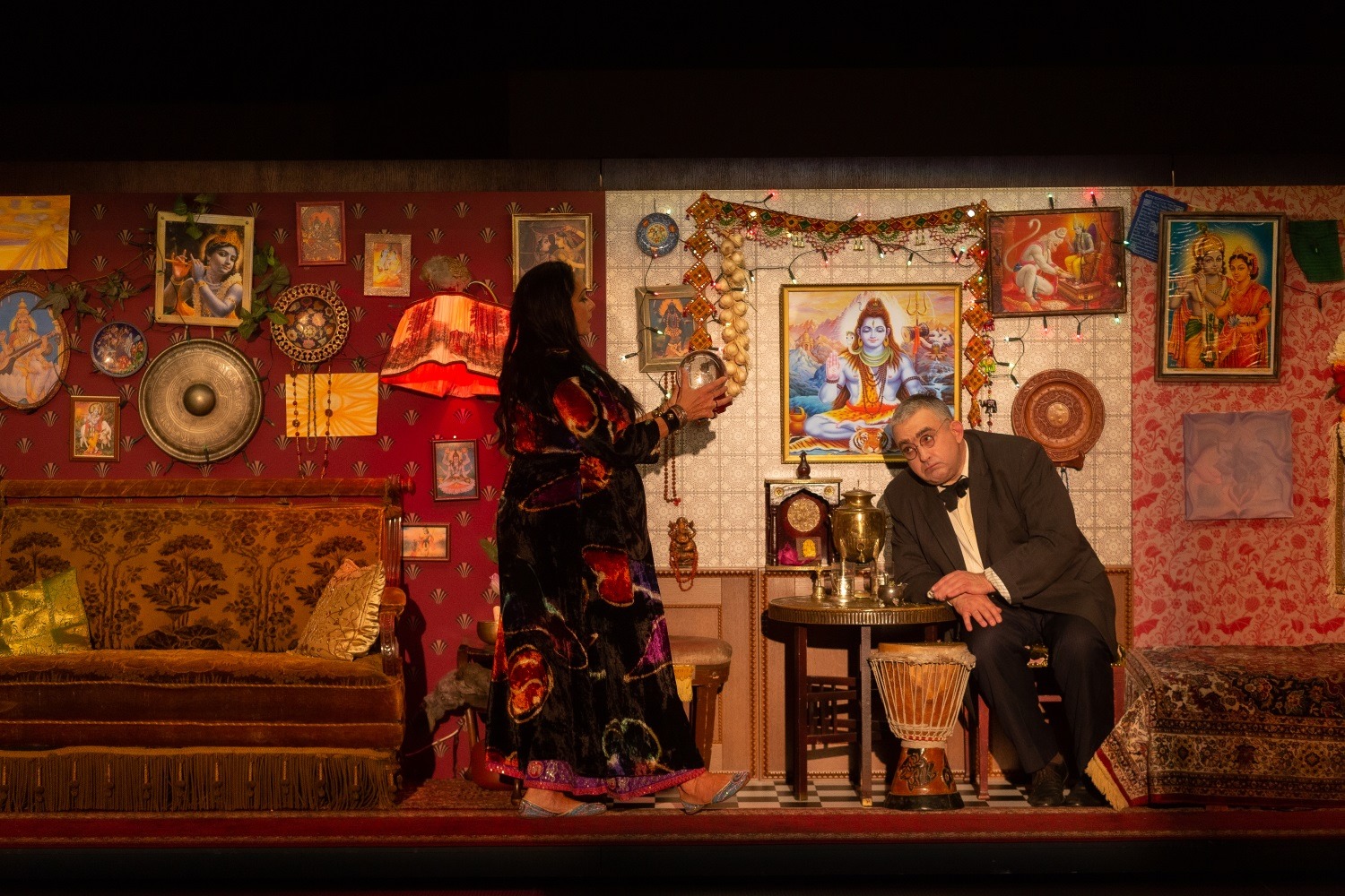 Skats no JRT izrādes "Vēlā mīla" // Foto – Jānis Deinats