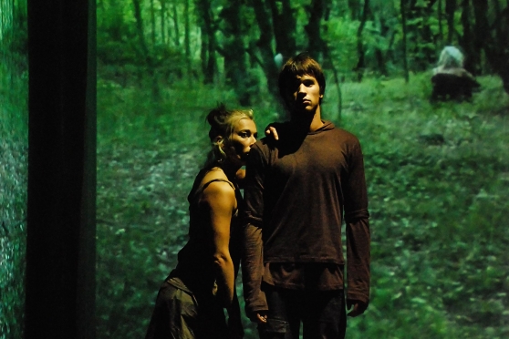 Skats no izrādes “Zūdības dejas”, foto- Jūlija Žitluhina